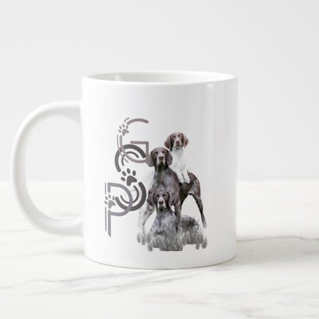Pointeur court allemand GSP Coffee Mug (Gauche)