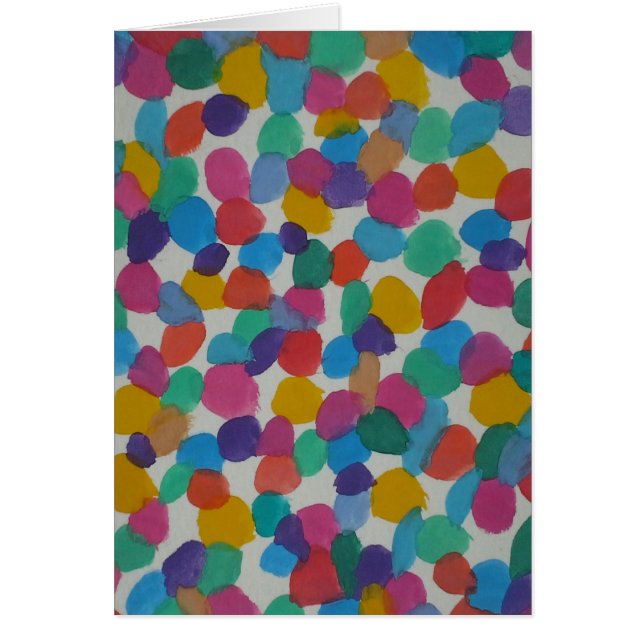 Points aquarelle colorés (Devant)