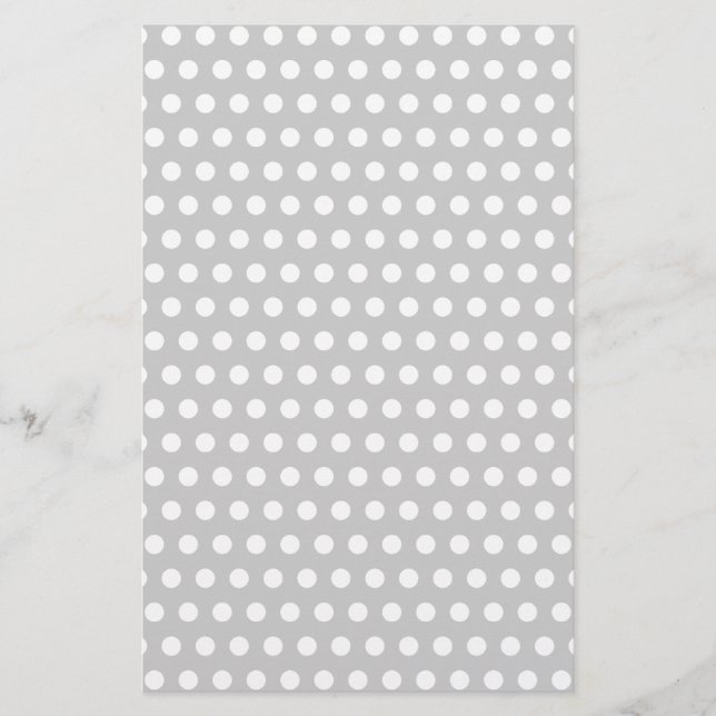 Points blancs sur gris clair (Devant)