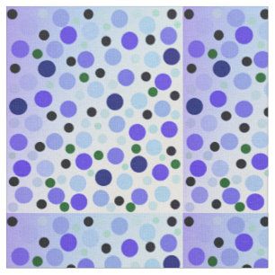 Points bleus d'été, Tissu