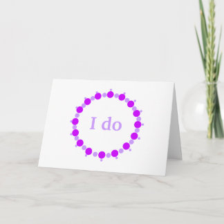 Points Cercle Lavande Cercle Bague Mariage Cartes