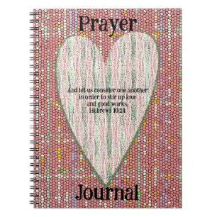 Points colorés Coeur Art Prayer Journal