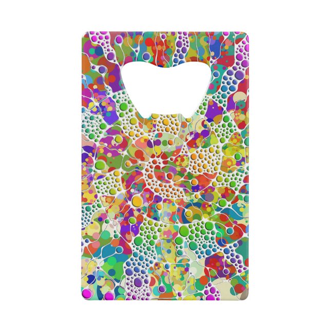 Points colorés Spirales Peinture à la main 2 (Devant)