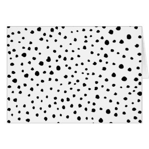 Points dalmatiens, Points dalmatiens, Noir et Blan