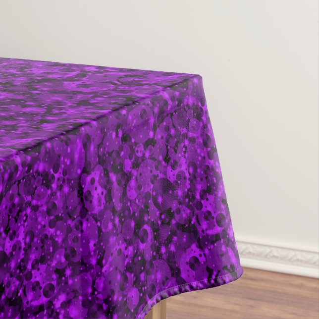 Points de célébration 10-Purple Cotton Nappe 52x70 (In Situ)