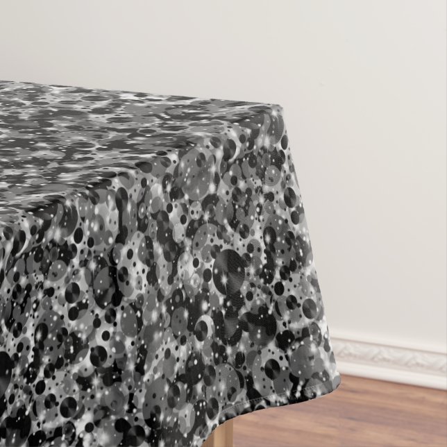 Points de célébration 19-Black Cotton Nappe 52x70 (In Situ)