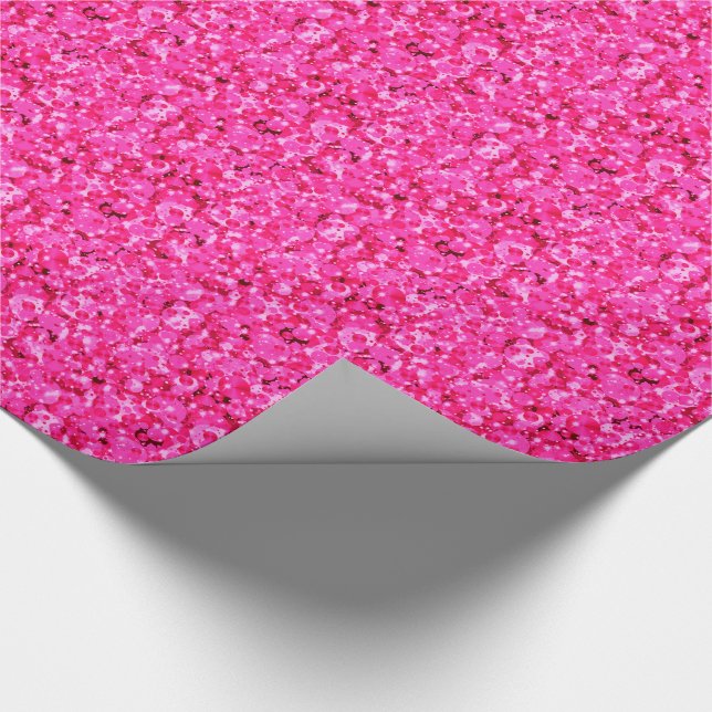 POINTS DE FÊTE PAPIER À CADEAU 9-Hot Rose (Coin)