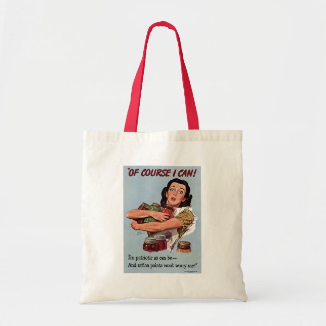 Points de rationnement vintages - Sac (Devant)