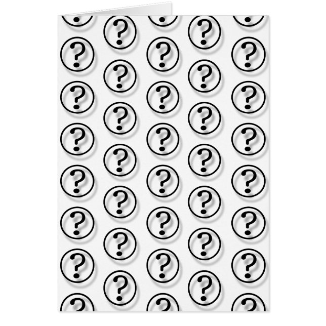 Points d'interrogation (Devant)