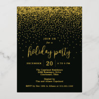 Points Éclairants Carte postale Invitation Vacance