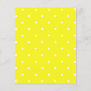 Points jaunes et blancs