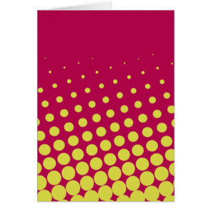 Points jaunes rétro