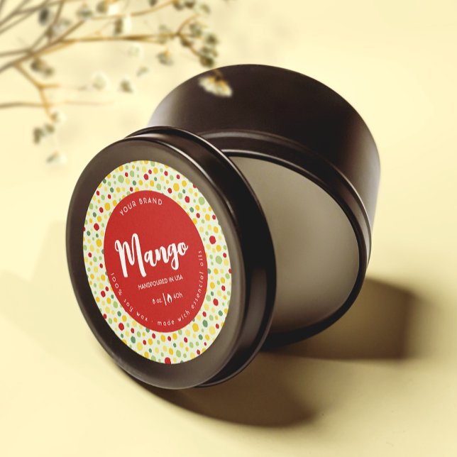 Points Kaleidoscope Abstrait Cercle Étiquette de b (Créateur téléchargé)