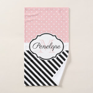 Points mignons et bandes