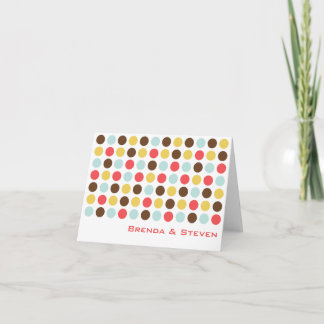 Points mods blanc élégant cercle moderne merci