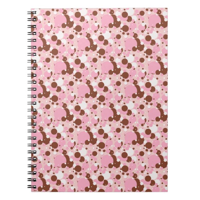 Points napolitains 01-Lt CARNET rose-SPIRAL (Devant)