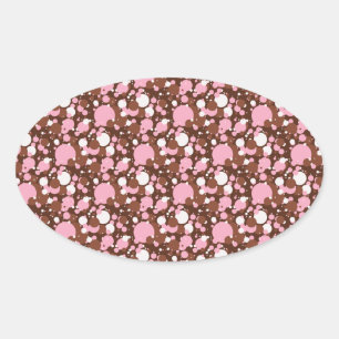 POINTS Napolitains 03 STICKERS EN FORME M-OVAL Bro