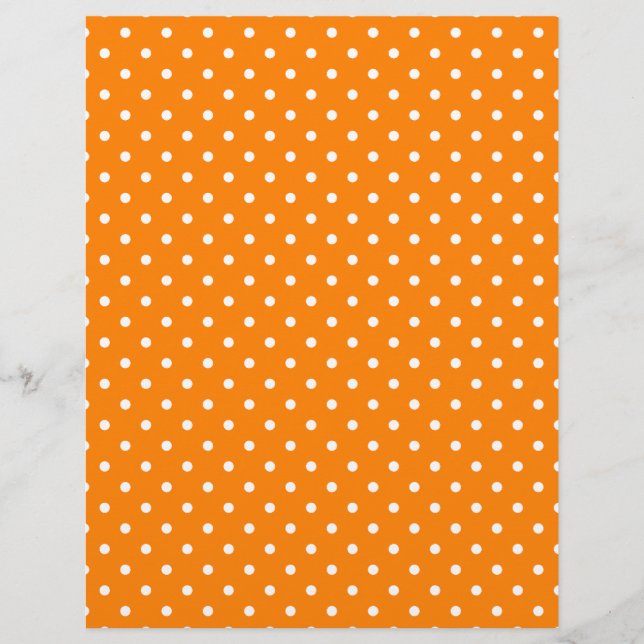 Points orange et blanc (Devant)