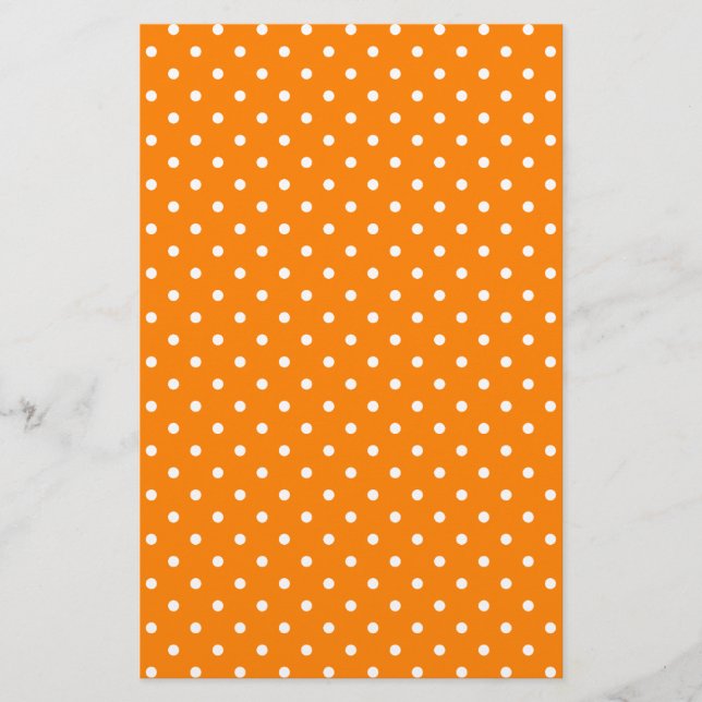 Points oranges et blancs (Devant)