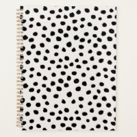 Points posters de animaux Noir Et Blanc Dalmatie