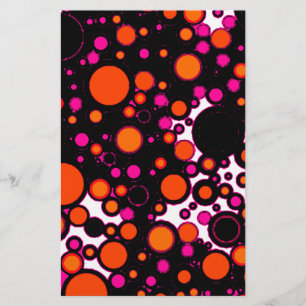 Points rose et orange