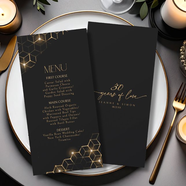 Points saillants 30e anniversaire Gold Menu ID1165 (Créateur téléchargé)