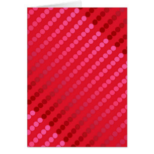 Points satinés - nuances de rouge profond