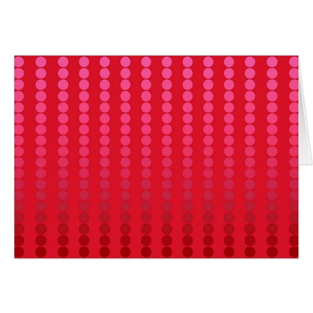 Points satinés - nuances de rouge profond (Devant Horizontal)