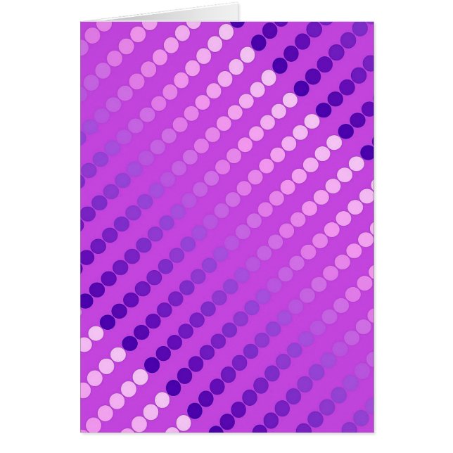 Points satinés - violet et orchidée (Devant)
