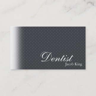 Points simples de carte de visite d'orthodontiste