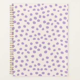 Points violets Préppy Points Posters de animaux m