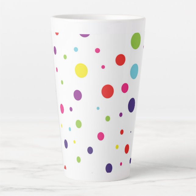 Points Whimsical Latte Mug (Devant)