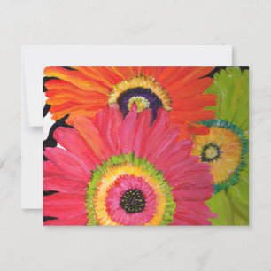 Poireaux de Gerbera brillants et colorés