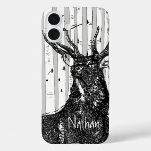 Poirier cerf/cerf Personnalisez l'iphone 5 Coque
