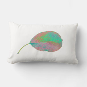 Poirier Feuille verte Texture Coussin Jeu Oreiller