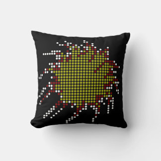 Pois Art Design Coussin Abstrait