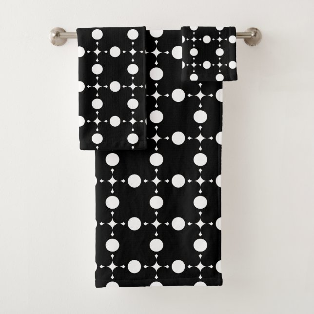 Pois blancs, Motif à points Polka, points, pointil (En situation)