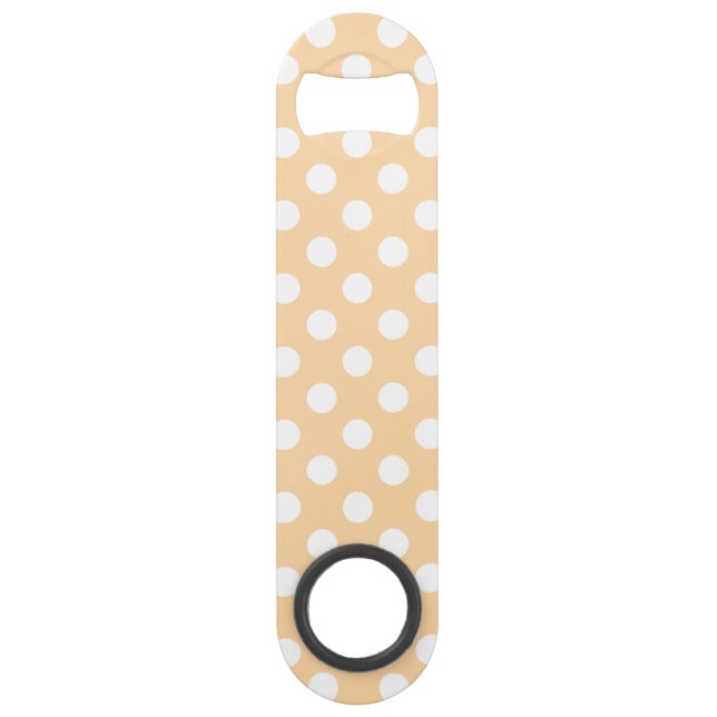 Pois blancs sur beige (Devant)