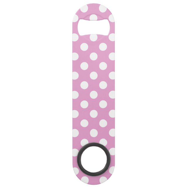 Pois blancs sur rose pâle (Devant)