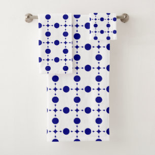 Pois Bleus de la Marine, Motif à points Polka, poi