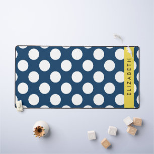Pois Bleus de la Marine, Motif Pot Polka, Votre No