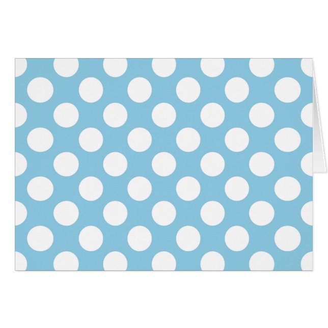 Pois Bleus, Motif Pointe Polka, Points, Pointe (Devant horizontal)