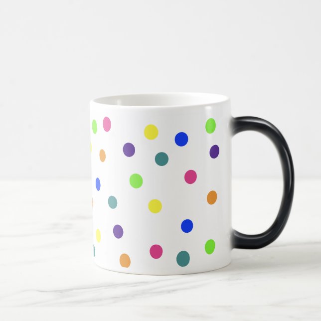 Pois d'arc-en-ciel Morphing la tasse (Droite)