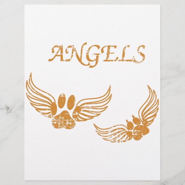 Pois de animal de compagnie angélique en détresse (Devant)