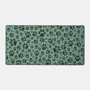 Pois de chien noir et blanc Pointe Polka sur cygne