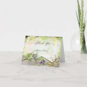 Pois de senteur lavande violet vintage Merci