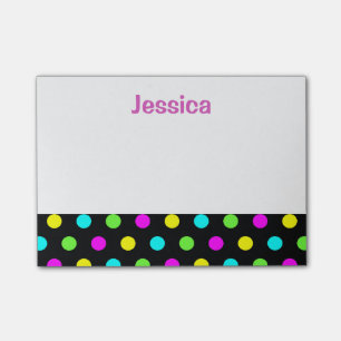Pois drôle sur les notes de post-it nommées Girl