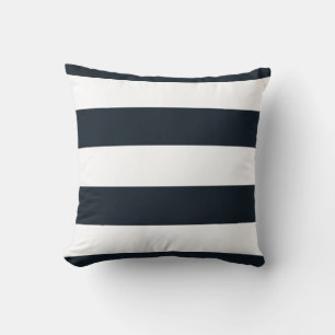 Pois et bandes réversibles : Oreiller (N'Importe Q