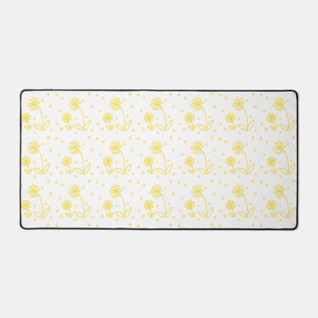 Pois et pois 2 - Citron jaune et blanc (Recto)