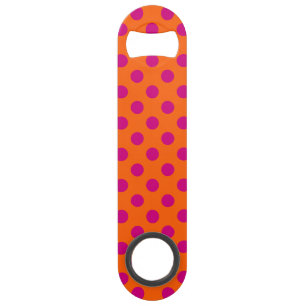 Pois Fuchsia orange